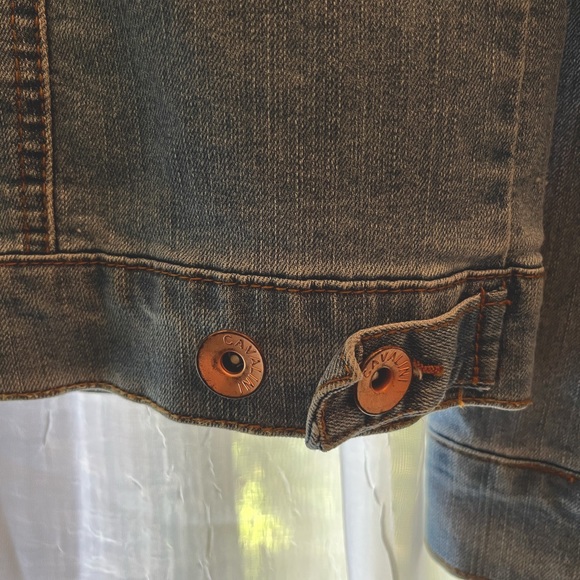 Denim Button-up Jacket, Light Blue - Picture 4 of 6